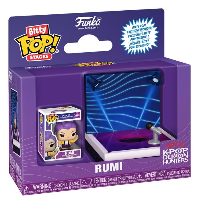 KPop Demon Hunters Bitty POP! Stages Vinyl figurines Rumi 2,5 cm