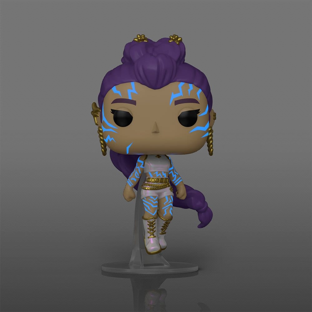 KPop Demon Hunters POP! Animation Vinyl assortiment figurines Rumi with Chase (Glow) 9 cm (6)