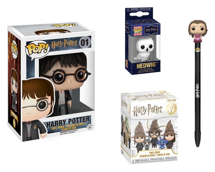 Harry Potter POP! Vinyl pack 4 figurines Black Friday Bundle 9 cm