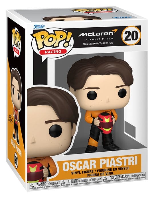 Formular 1 POP! Racing Vinyl figurine McLaren- Oscar Piastri 9 cm