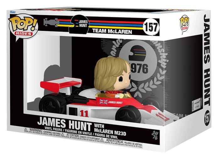 Formule 1 POP! Rides Super Deluxe Vinyl figurine McLaren- Hunt ('76) 15 cm