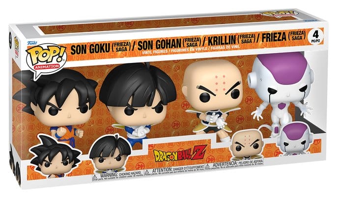 Dragon Ball POP! Vinyl pack 4 figurines Refresh Black Friday Bundle 9 cm