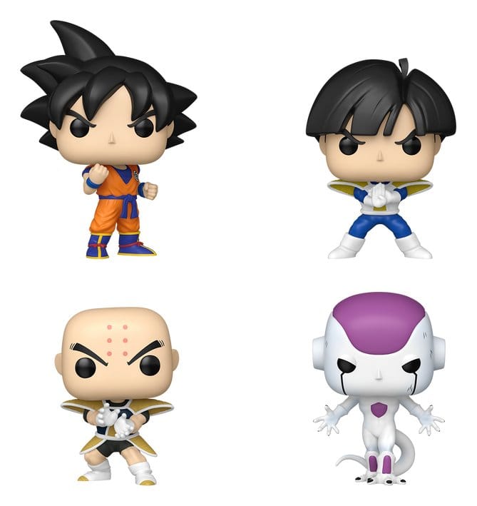 Dragon Ball POP! Vinyl pack 4 figurines Refresh Black Friday Bundle 9 cm