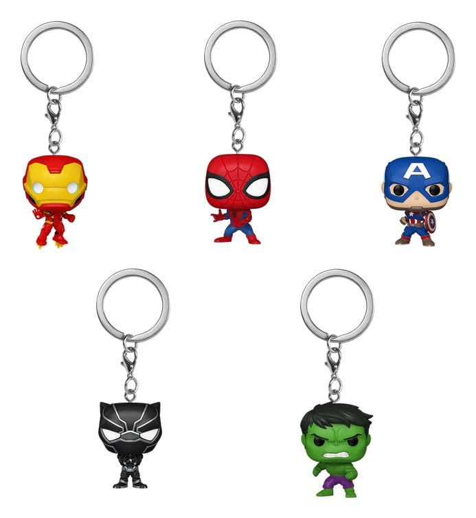 Marvel Comics présentoir porte-clés Pocket POP! 4 cm (12)