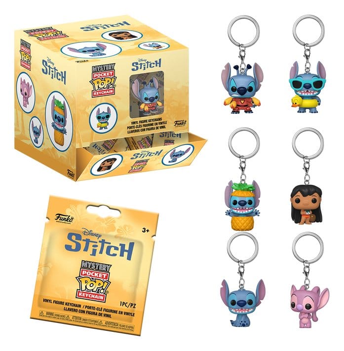 Lilo & Stitch présentoir porte-clés Pocket POP! 4 cm (12)