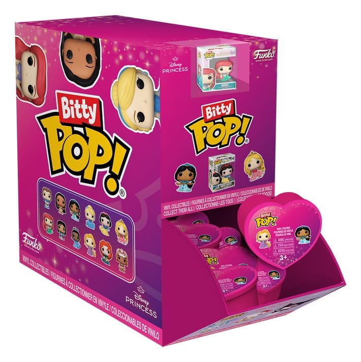 Disney Princess figurine Pocket POP! Vinyl Hearts PDQ Display (24) 2,5 cm
