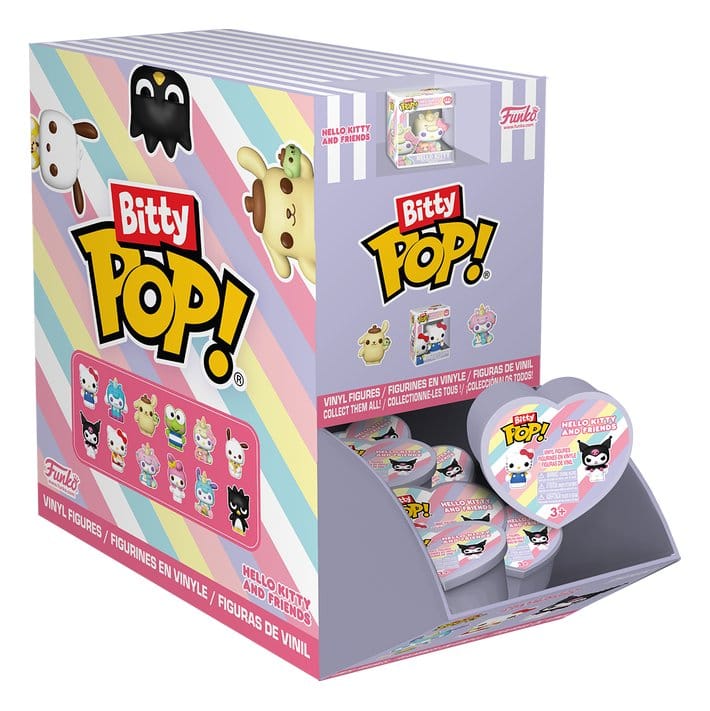 Hello Kitty&Friends figurine Pocket POP! Vinyl Hearts PDQ Display (24) 2,5 cm