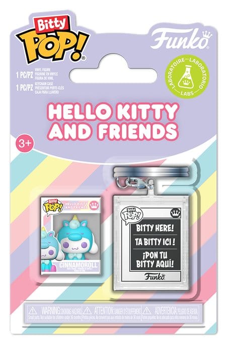 Sanrio pack 2 figurines Bitty POP! & Accessory Vinyl Cinnamoroll w/KCHN 2 cm