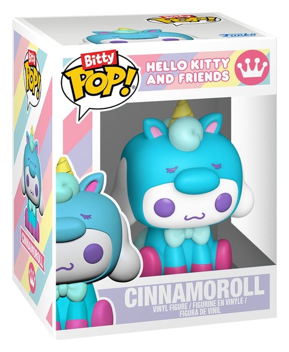 Sanrio pack 2 figurines Bitty POP! & Accessory Vinyl Cinnamoroll w/KCHN 2 cm