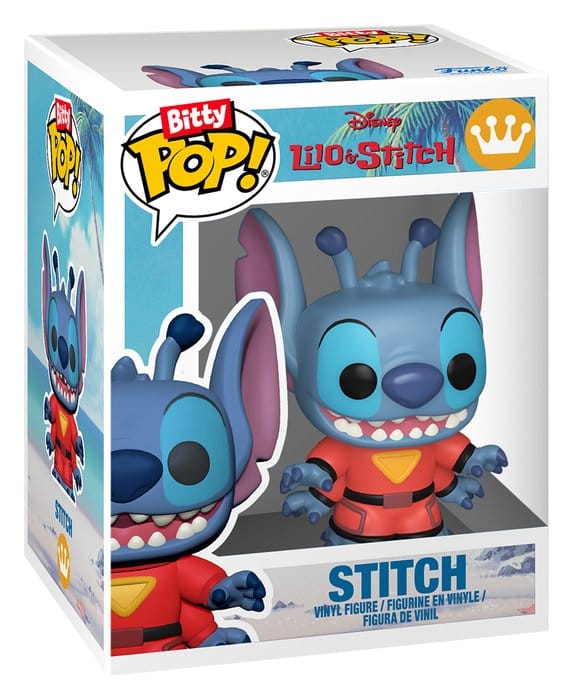 Lilo et Stitch pack 2 figurines Bitty POP! & Accessory Vinyl 626 Stitch w/KCHN 2 cm