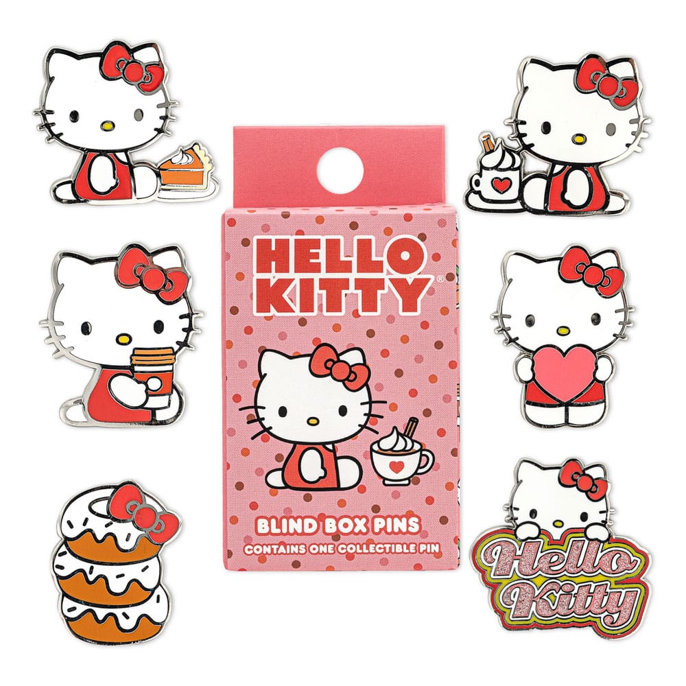 Hello Kitty POP! Pin assortiment pin's émaillés Characters 3 cm (12)