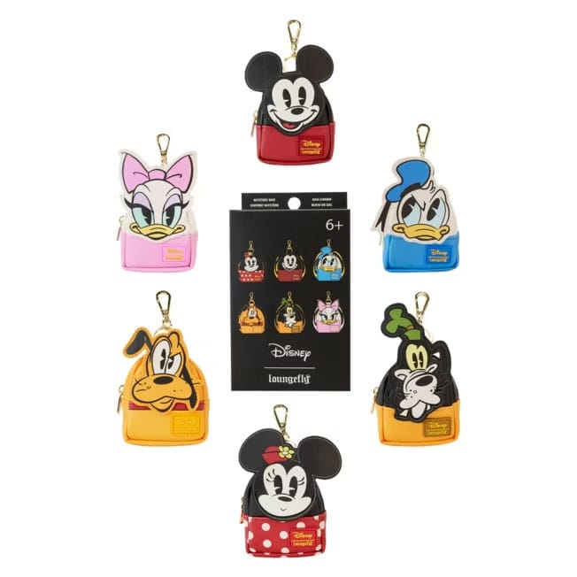 Mickey and Friends by Loungefly présentoir Bijoux de sac Mystery Box (15)