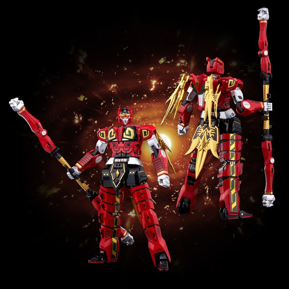Power Rangers figurine Go! Kuro Kara Combine Thunder Megazord 28 cm