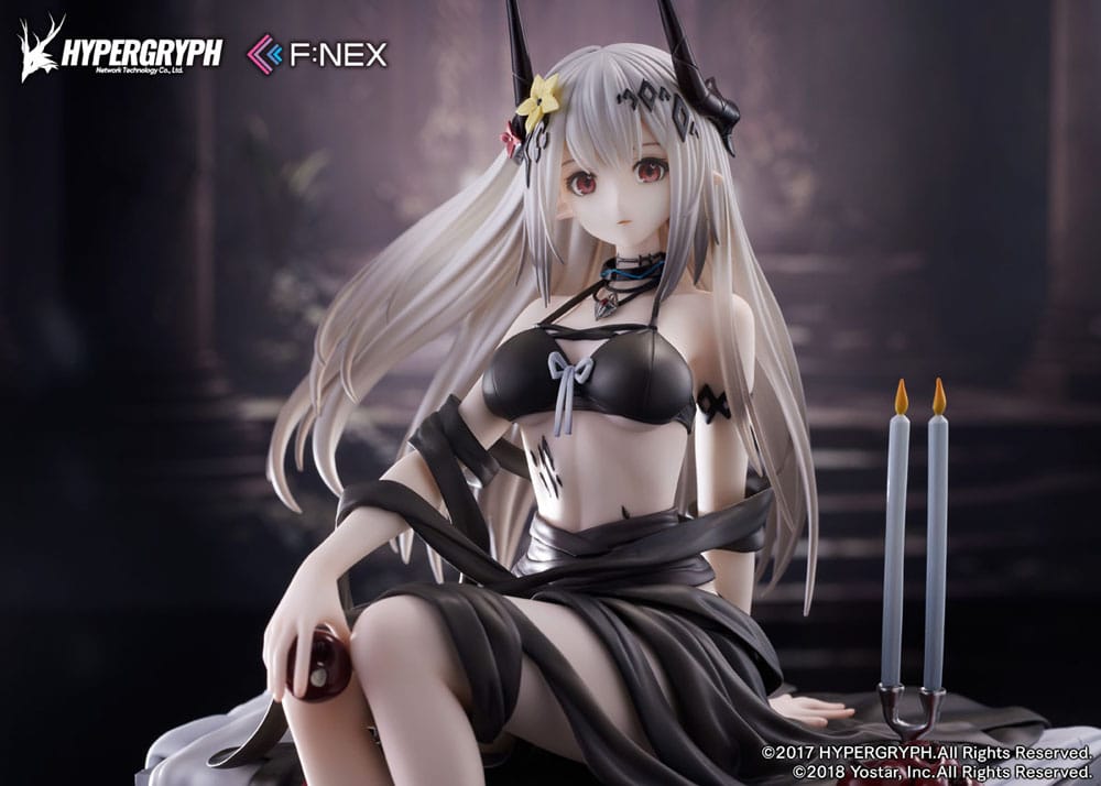 Arknights PVC 1/7 Mudrock Silent Night DN06 Ver. 19 cm