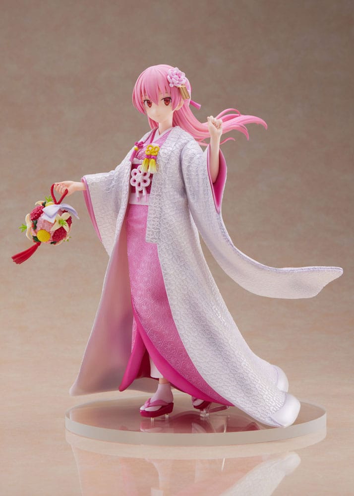 TONIKAWA: Over The Moon For You PVC 1/7 Tsukasa Yuzaki Shiromuku 23 cm