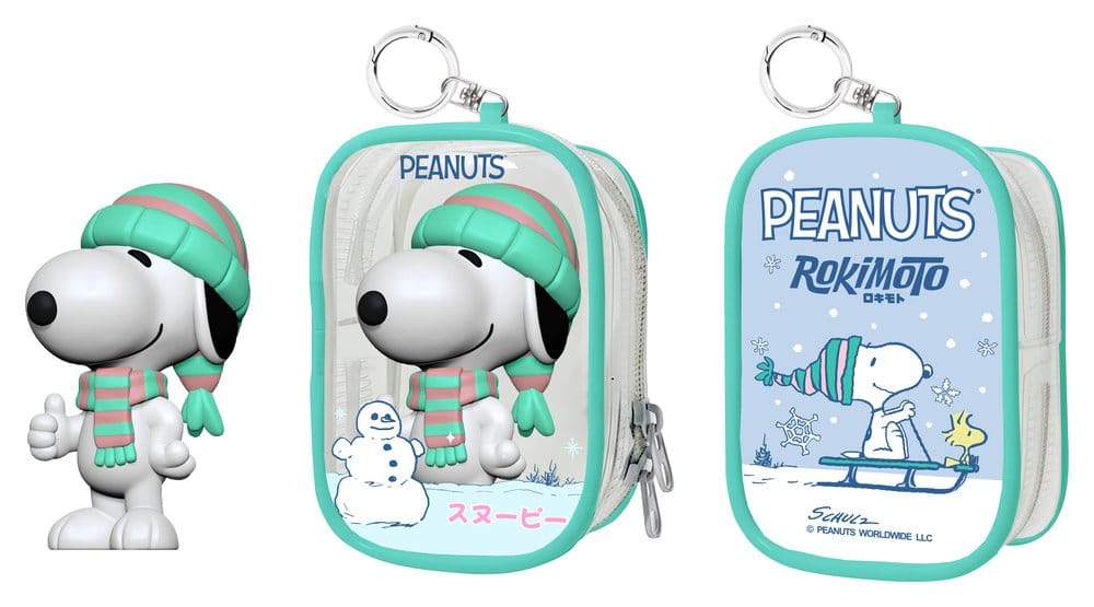 Snoopy Chase Case Mini Figurine Blind Box Série 2 9 cm