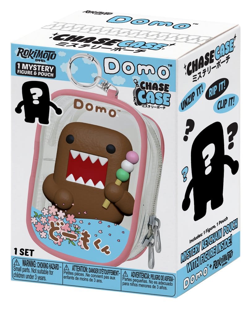 Domo Chase Case Mini Figurine Blind Box Série 1 9 cm