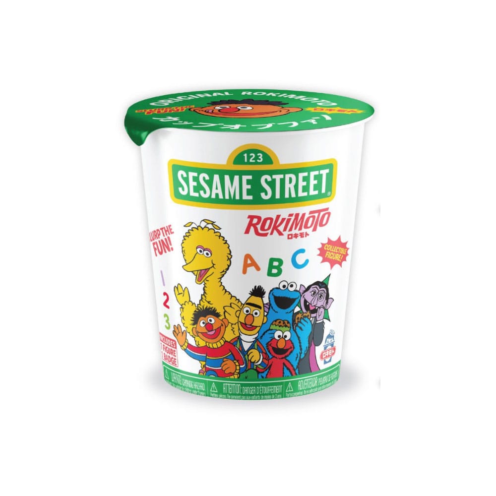 Sesame Street Rokimoto Cup of Fun présentoir figurines Blind Box Wave 1 10 cm (12)