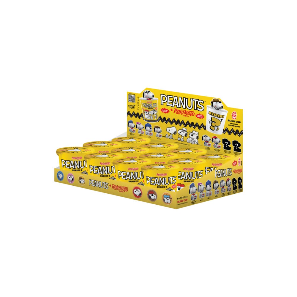 Peanuts Rokimoto Cup of Fun présentoir figurines Blind Box Series 2 10 cm (12)
