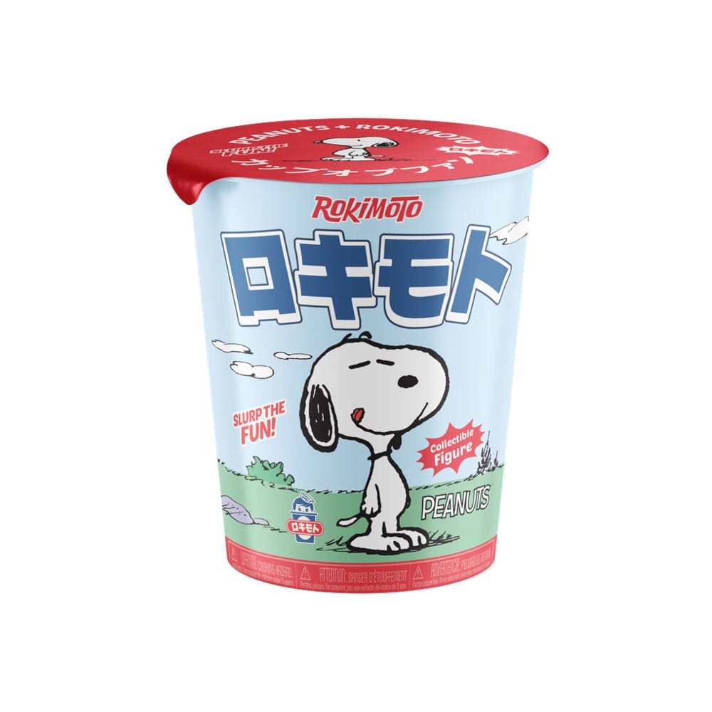Peanuts + Rokimoto assortiment figurines Blind Box 10 cm (12)