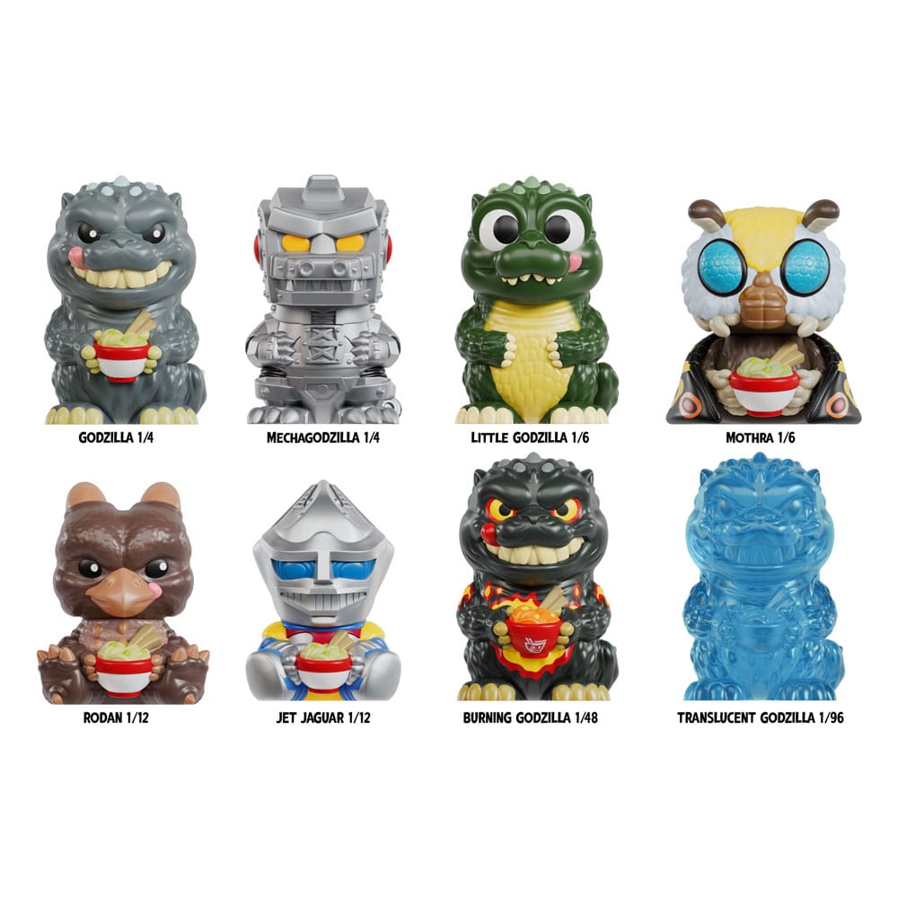 Godzilla + Rokimoto assortiment figurines Blind Box 10 cm (12)