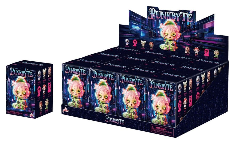 PUNKBYTE Mini Figurines Blind Box Display (12)