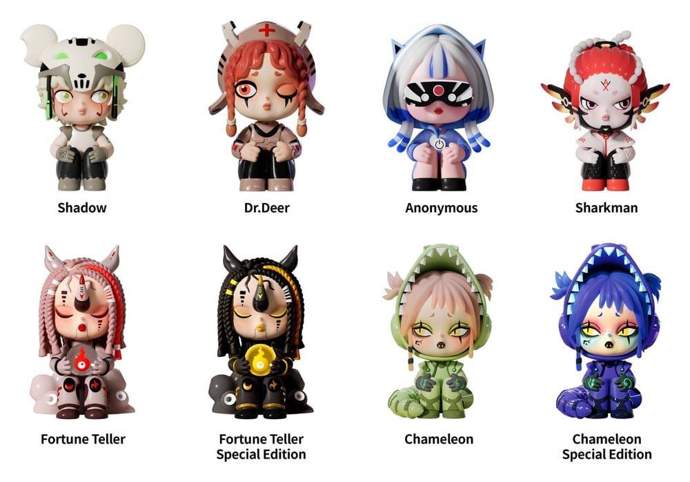 PUNKBYTE Mini Figurines Blind Box Display (12)