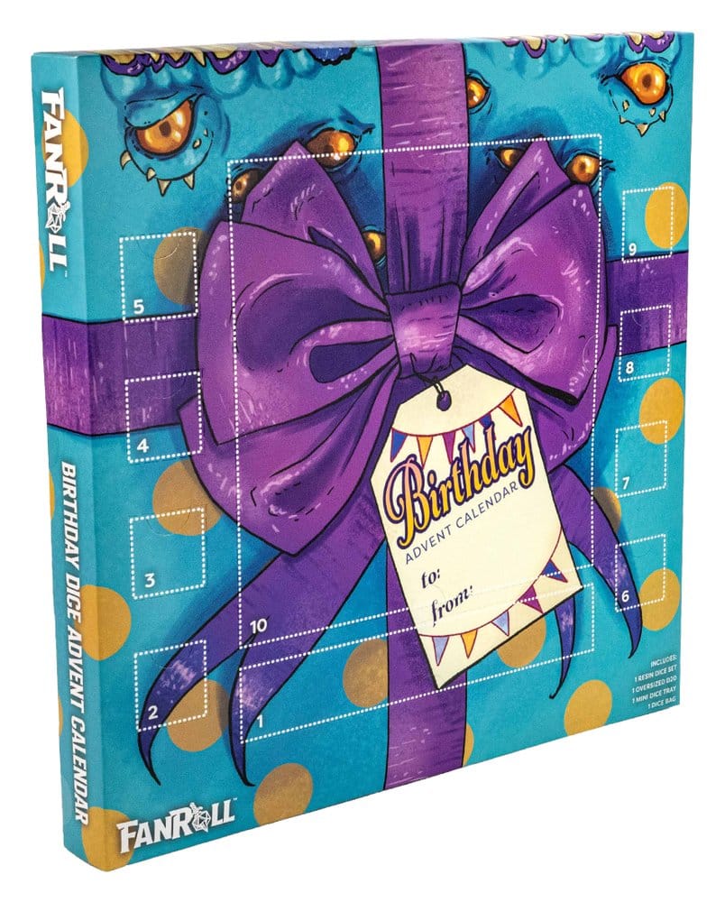 FanRoll Calendrier de l'Avent d'Anniversaire Mimic