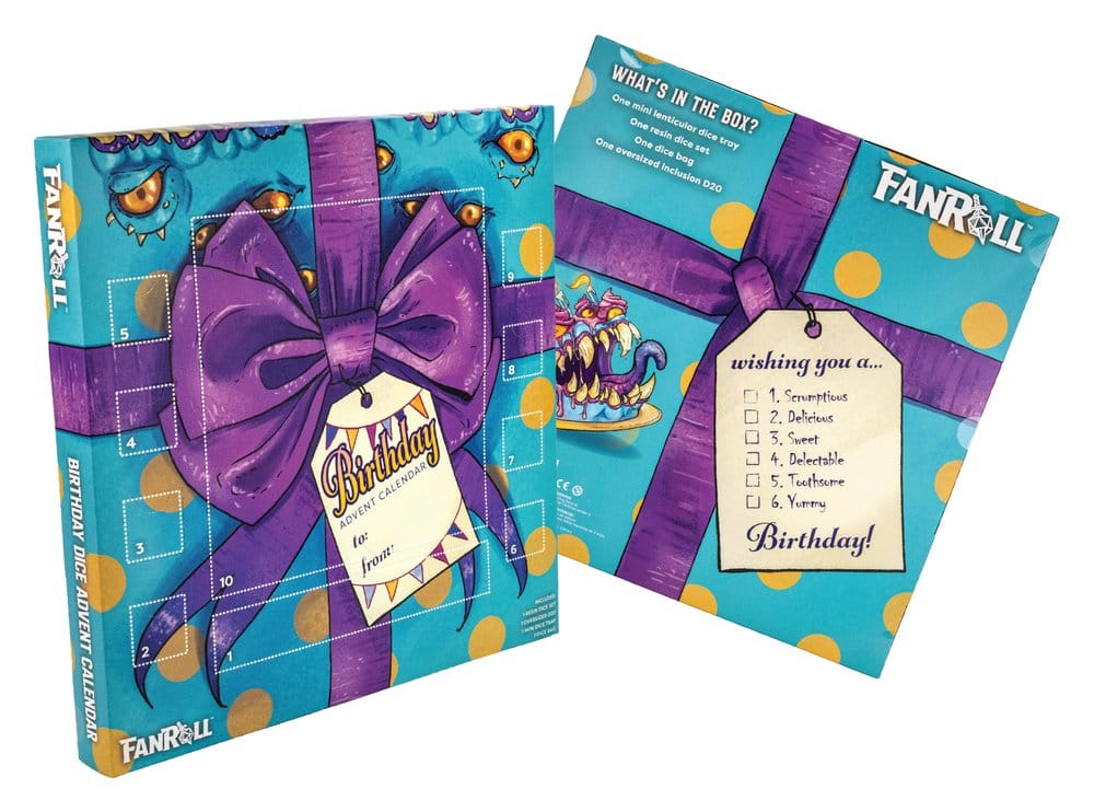FanRoll Calendrier de l'Avent d'Anniversaire Mimic