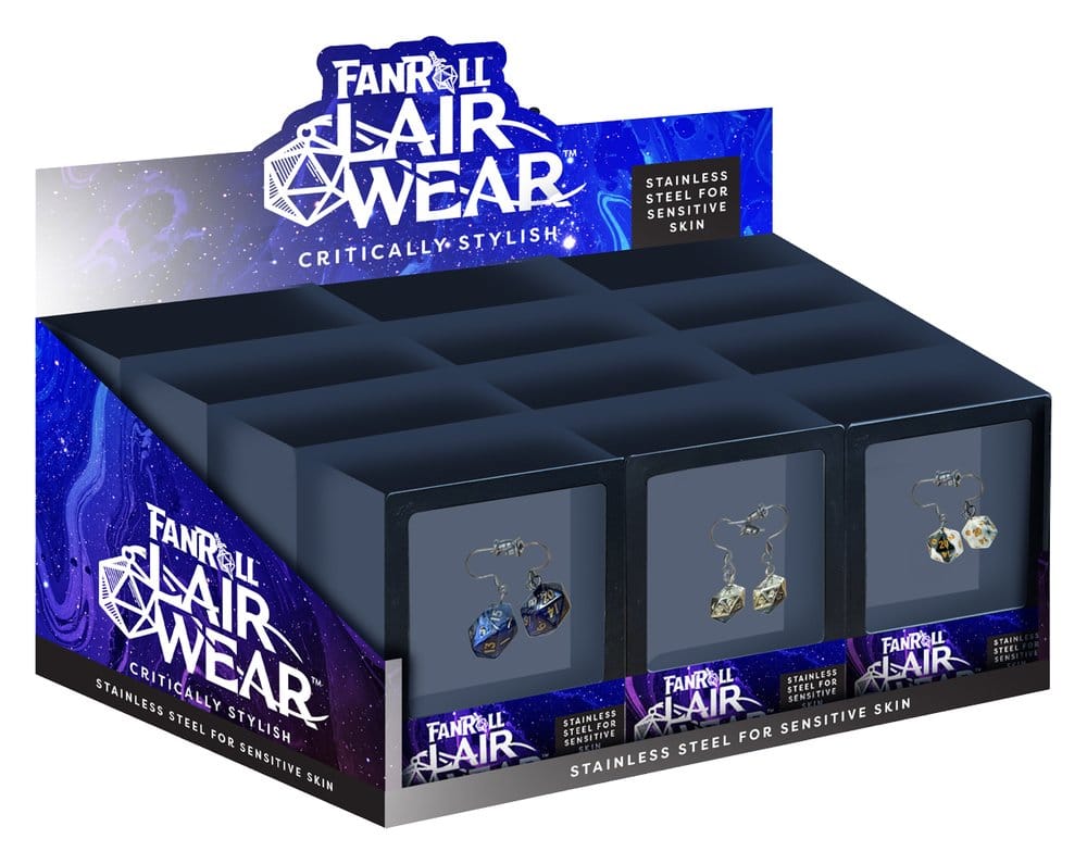 Lair Wear boucles d'oreilles dé assortiment (12)