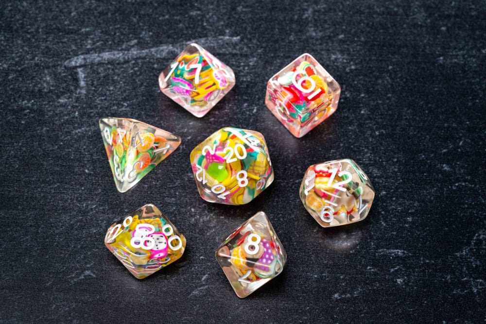 FanRoll pack dés Fruit (7)