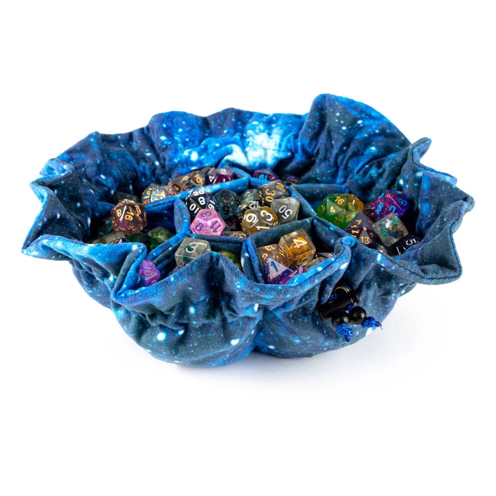 FanRoll Sac à dés avec compartiments Velvet Galaxy