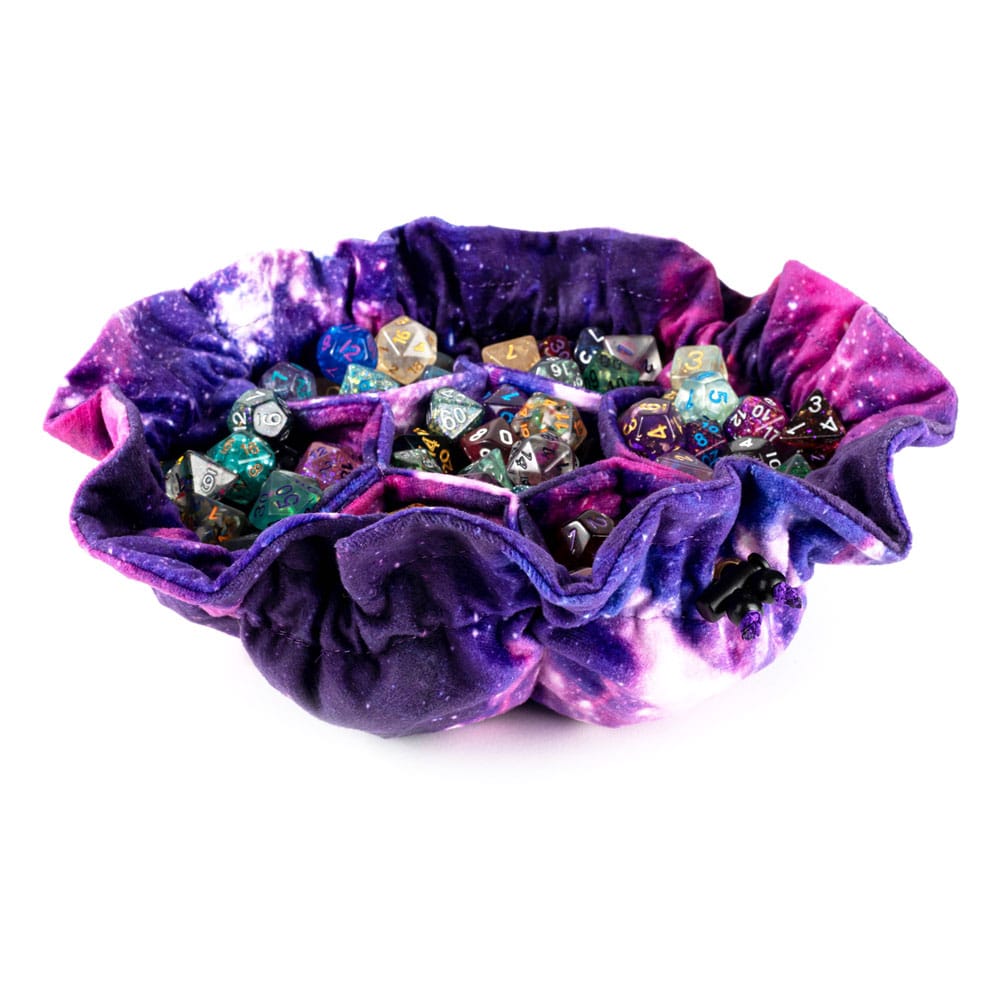 FanRoll Sac à dés avec compartiments Velvet Nebula