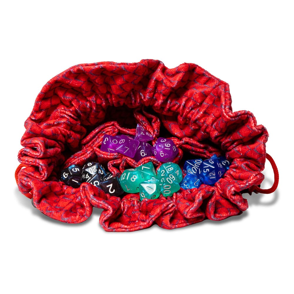 Dragon Storm Sac à dés avec compartiments Red Dragon Scales