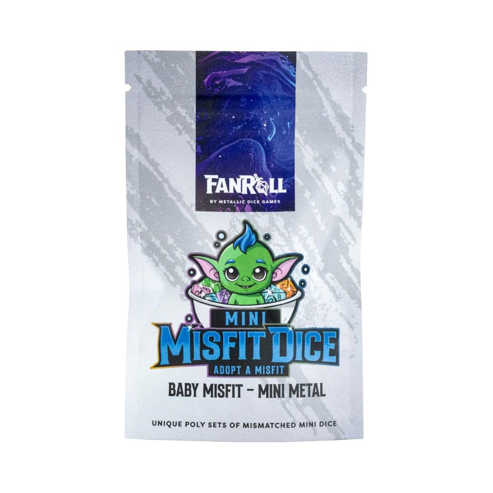 Misfit Adopt a Misfit Mini pack dés Blind Bag Baby Misfit - Mini Metal assortiment (12)