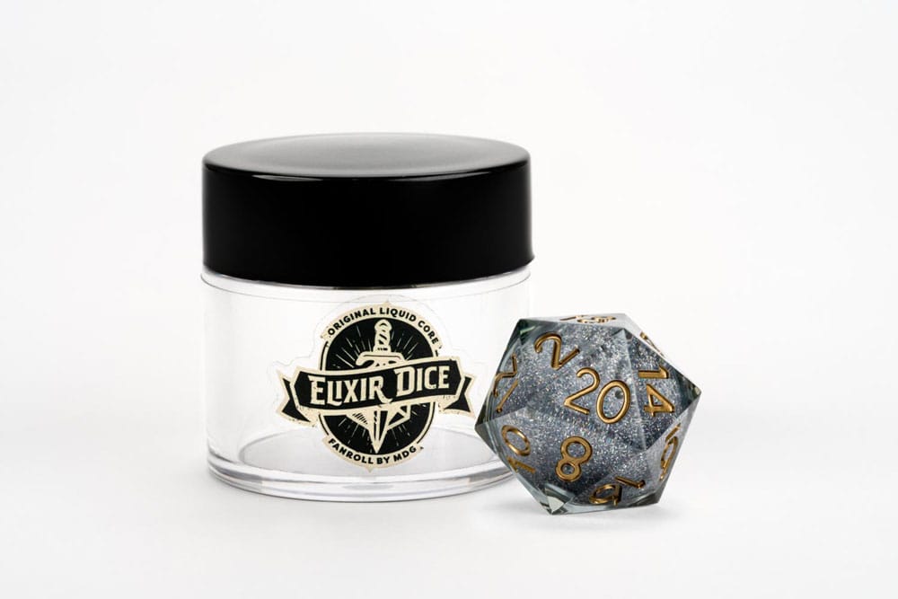 FanRoll dés Liquid Core Vanishing Oil d20 Elixir (1)