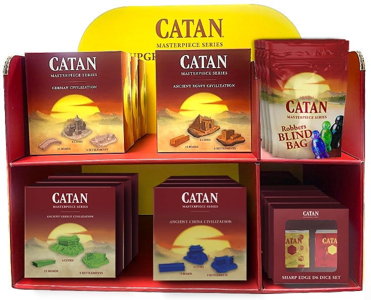 Catan Masterpiece Series Présentoir de Civilisations (24)
