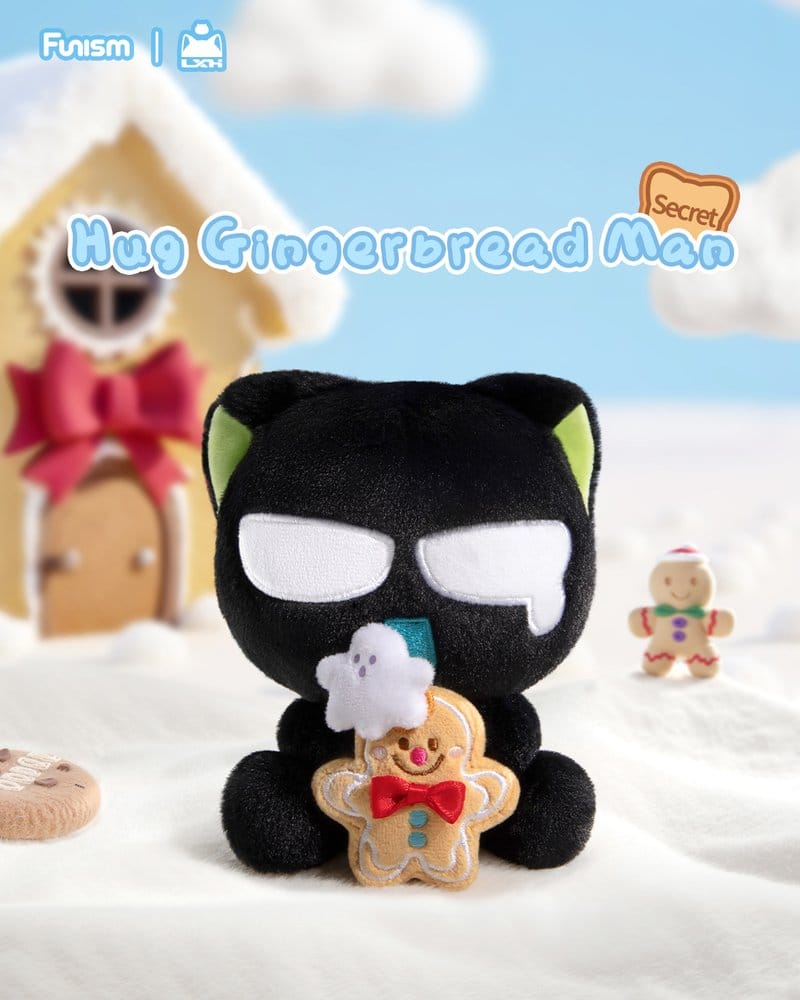 Luo Xiaohei Hug Series présentoir porte-clés en peluche Blind Box (6)