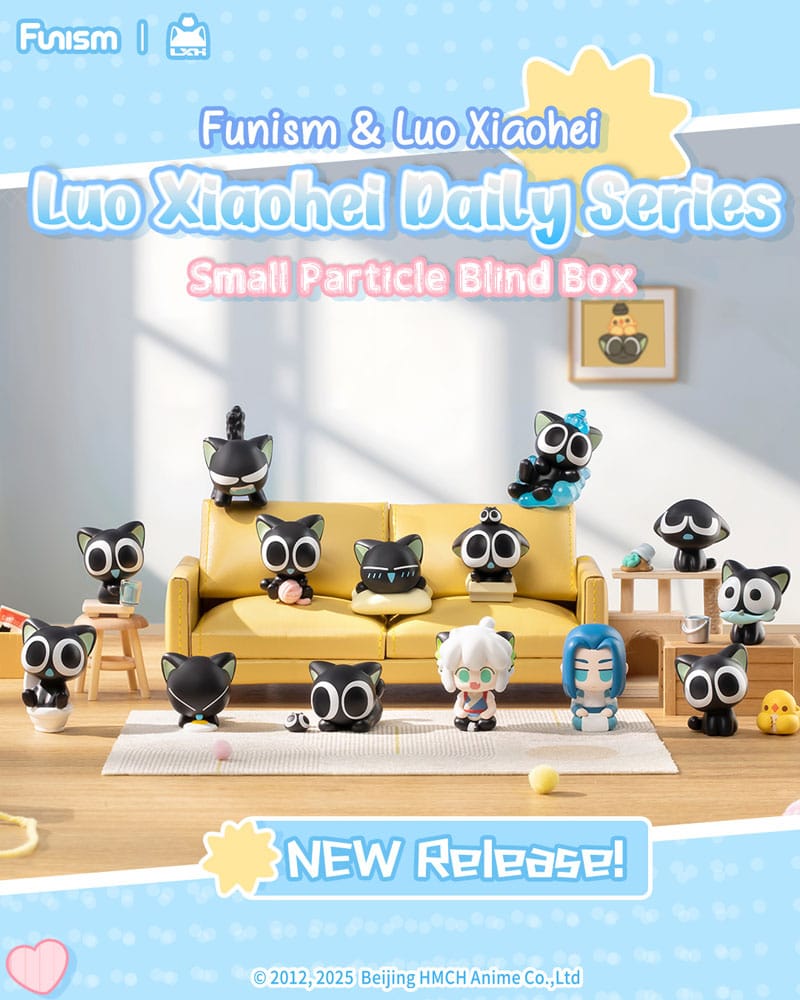 Luo Xiaohei présentoir mini-figurines Q face Series 1 3 cm (4)