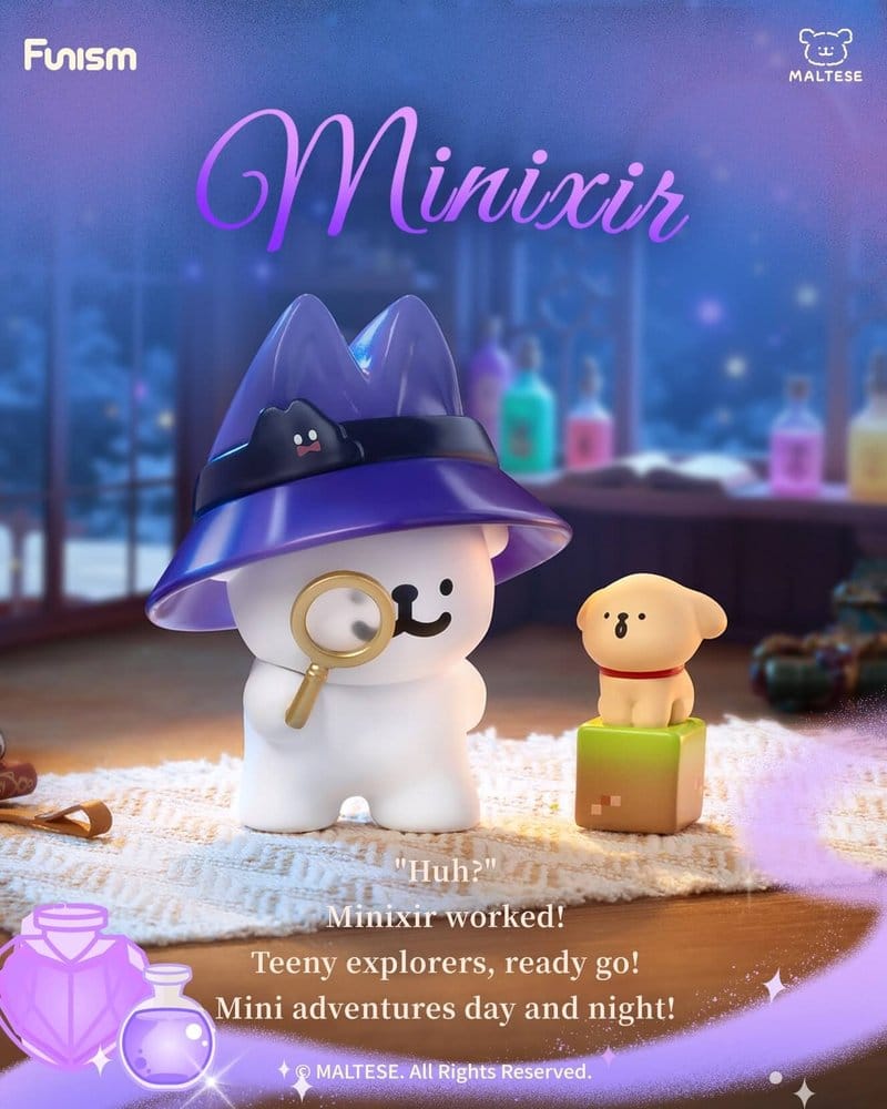Maltese Blind Box présentoir mini-figurines Magic Seekers Series (8)