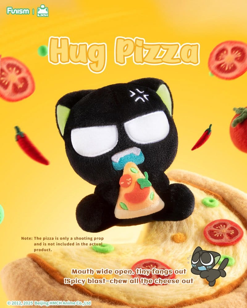 Luo Xiaohei présentoir mini-figurines Hug Plush Pendant Series 10 cm (6 )