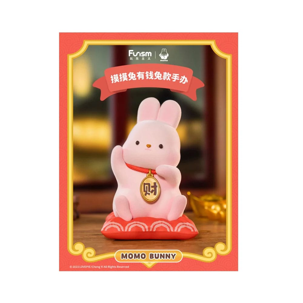 Momo Bunny Statuette Money Come Come 15 cm