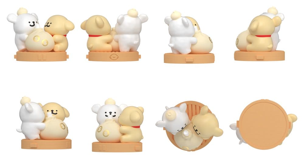 Maltese Blind Box présentoir mini-figurines Lucky  Paws Series (8)