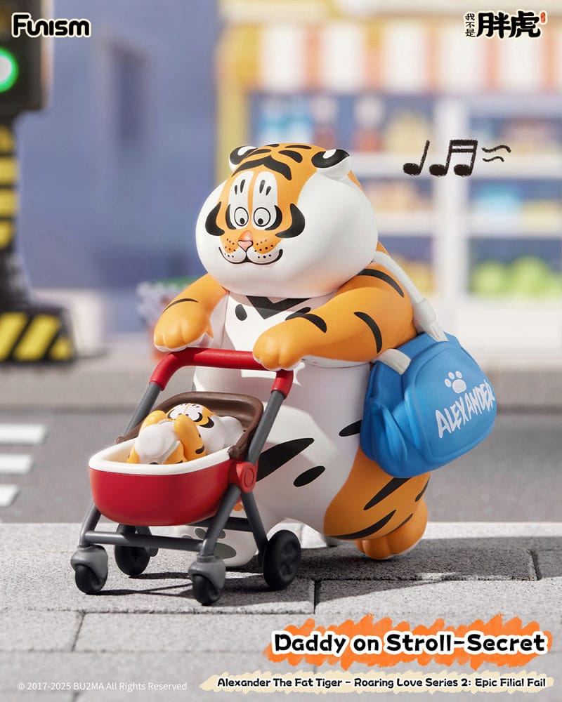 Alexander The Fat Tiger présentoir mini-figurines Roaring Love Series 2: Epic Filial Fabil 7 cm (8)