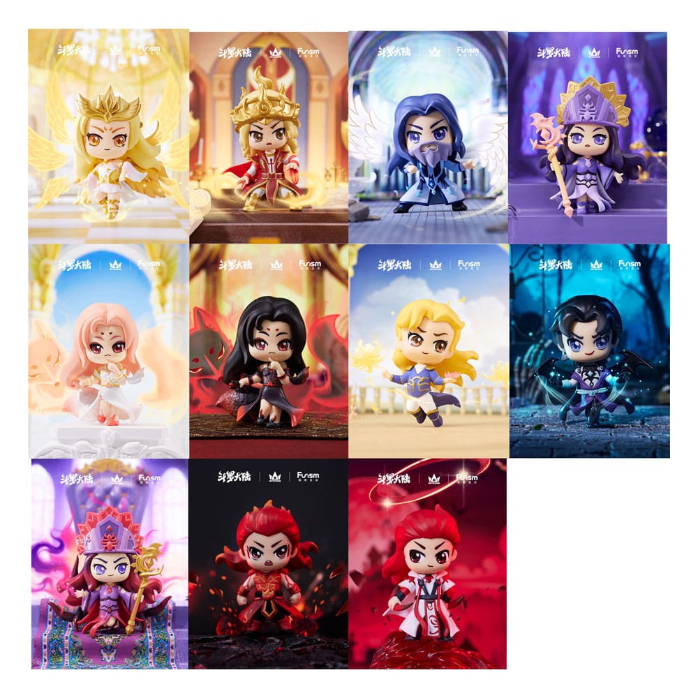 Soul Land présentoir mini-figurines Wuhun Hall Series 9 cm (8)