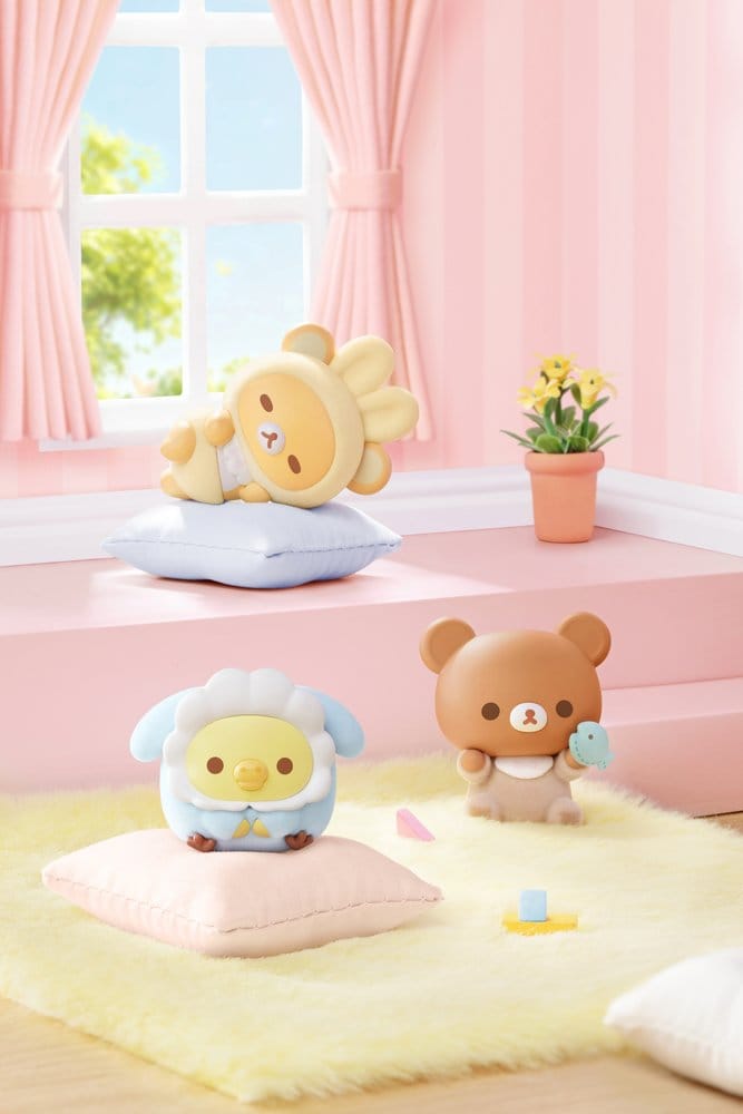 Rilakkuma Nuonuo Baby Series présentoir Blind Box figurines mini Cubby Face (4)