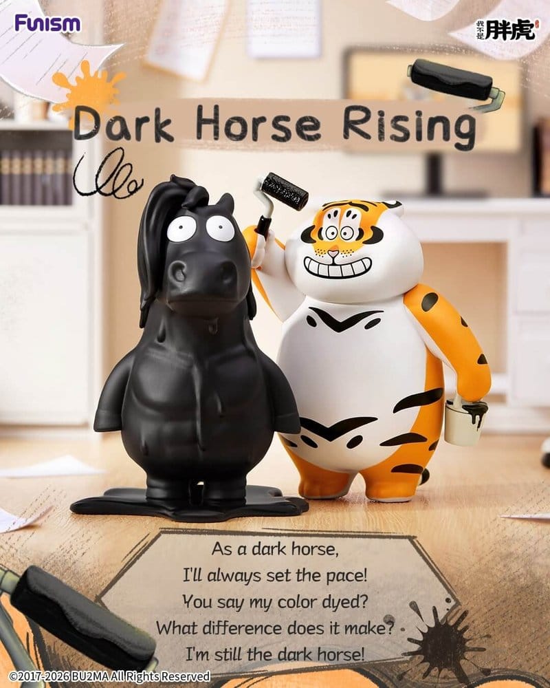 Alexander The Fat TigerBlind Box présentoir mini-figurines The Real Crazy Horse (8)