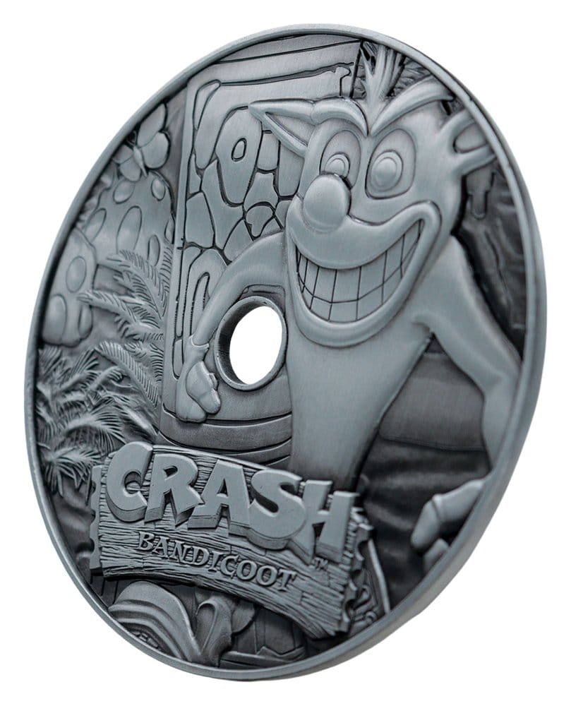 Crash Bandicoot réplique Metal CD-ROM Collectible Limited Edition 11 cm