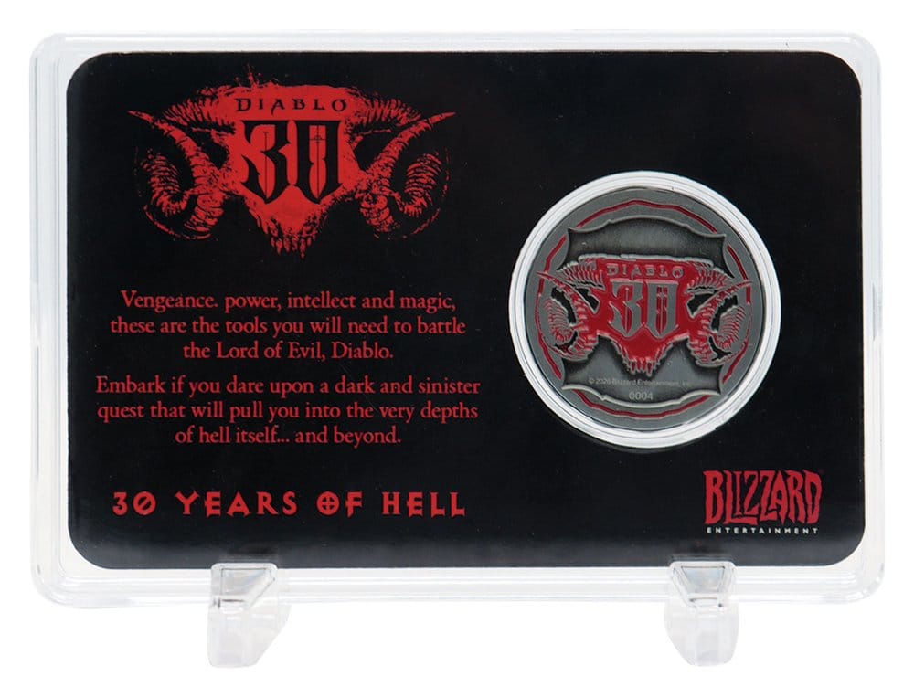 Diablo pièce de collection 30th Anniversary Limited Edition