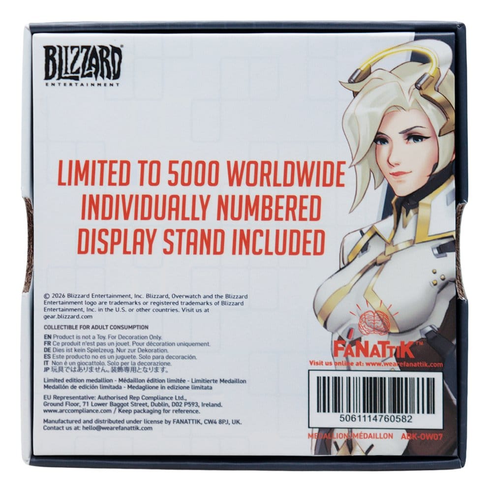 Overwatch médaillon Mercy Limited Edition